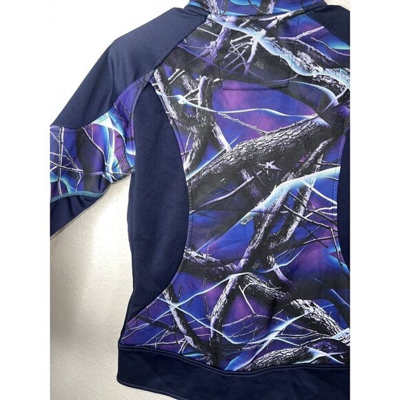 Huntworth Full Zip Jacket Oak Tree UltraViolet Size Small Women’s R - Picture 6 of 8